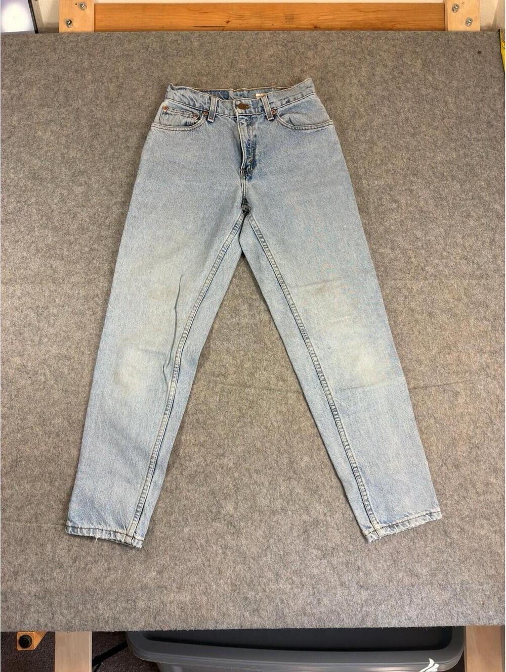 Vintage 90's Levi's 550 Relaxed Fit Tapered Leg Jeans Size Jr 3 S
